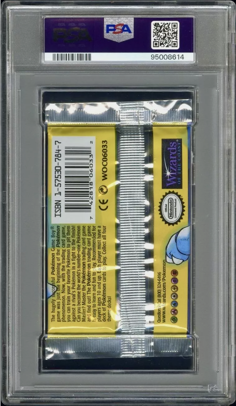 Booster Tortank Édition 1 Set De Base PSA 10