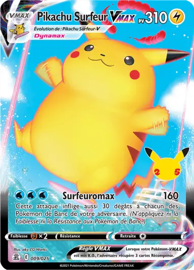 009 - Pikachu_Surfeur-VMAX - CEL