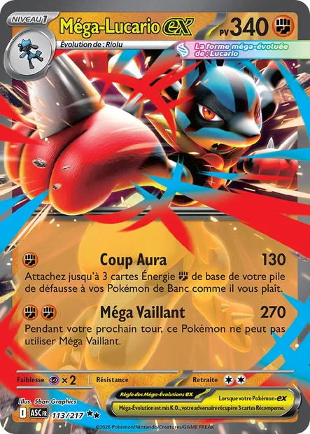 113 - Méga-Lucario ex