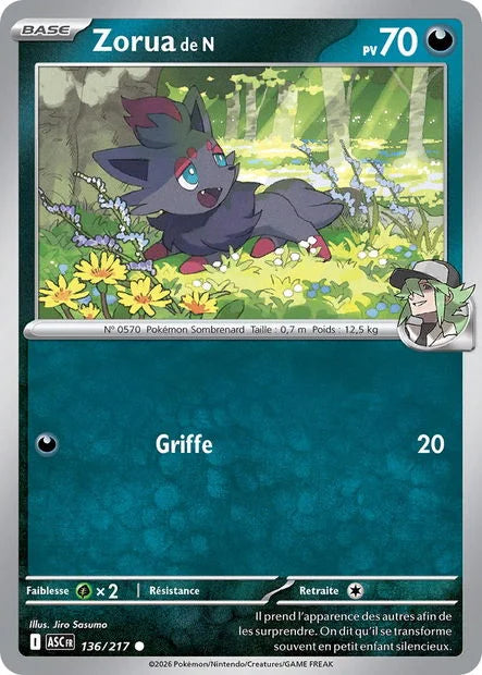 136 - Zorua de N