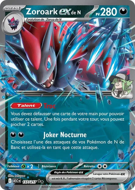 137 - Zoroark ex de N