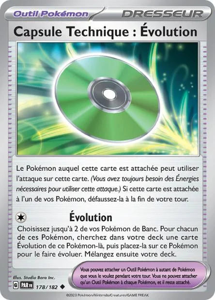 178 - Capsule Technique : Évolution