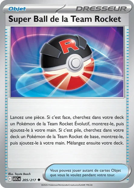 205 - Super Ball de la Team Rocket