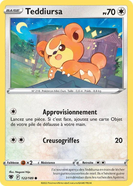 122 - Teddiursa