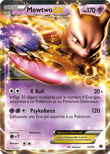 54/99 - Mewtwo-EX