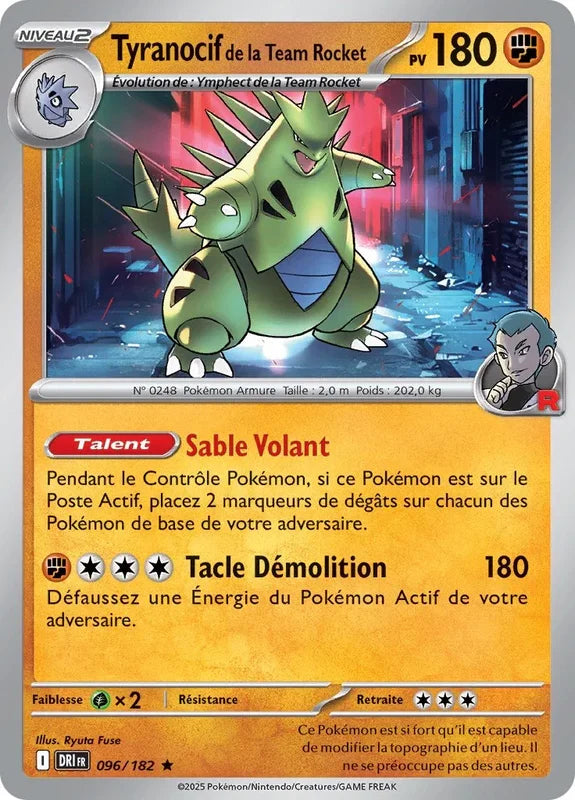 096 - Tyranocif de la Team Rocket