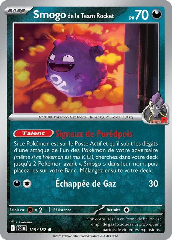 125 - Smogo de la Team Rocket