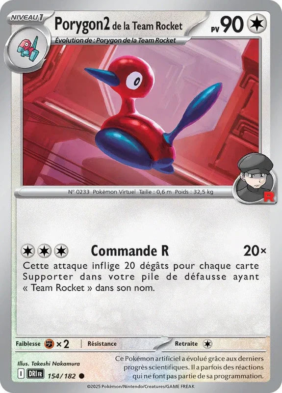 154 - Porygon2 de la Team Rocket