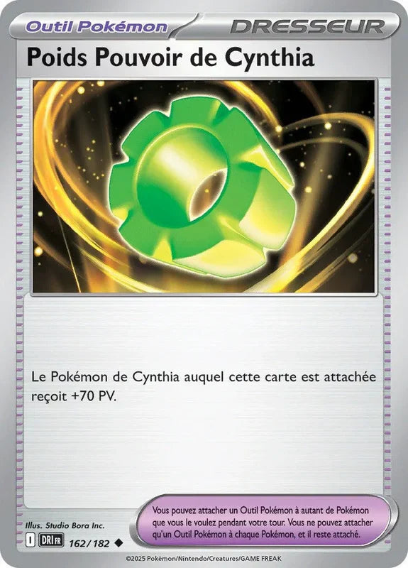 162 - Poids Pouvoir de Cynthia