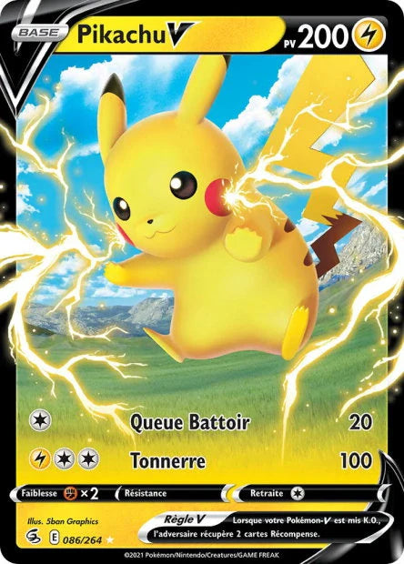 086 - Pikachu-V