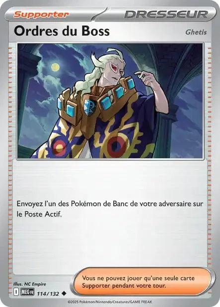 114 - Ordres du Boss