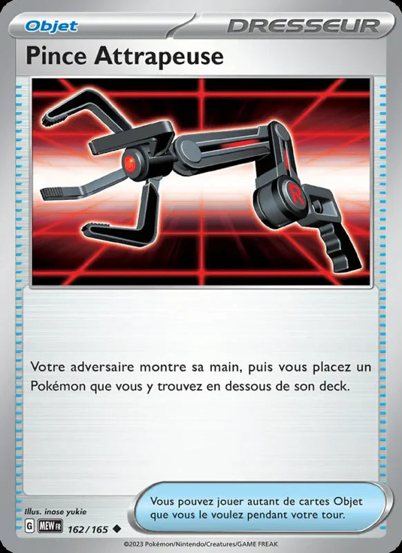 162 - Pince Attrapeuse