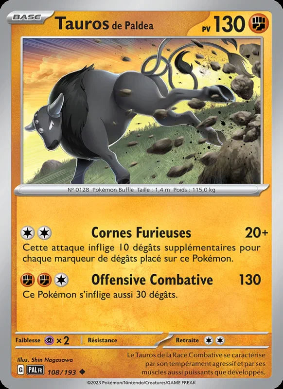 108 - Tauros de Paldea