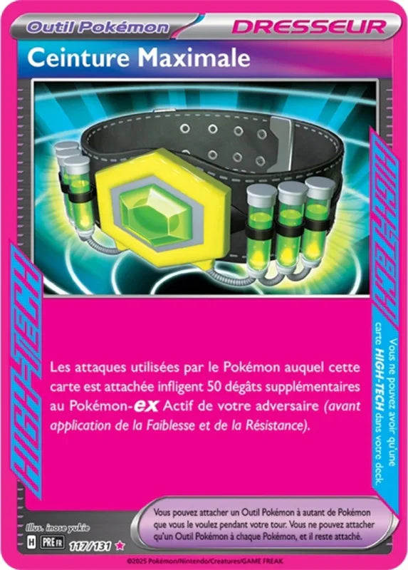 117 - Ceinture Maximale