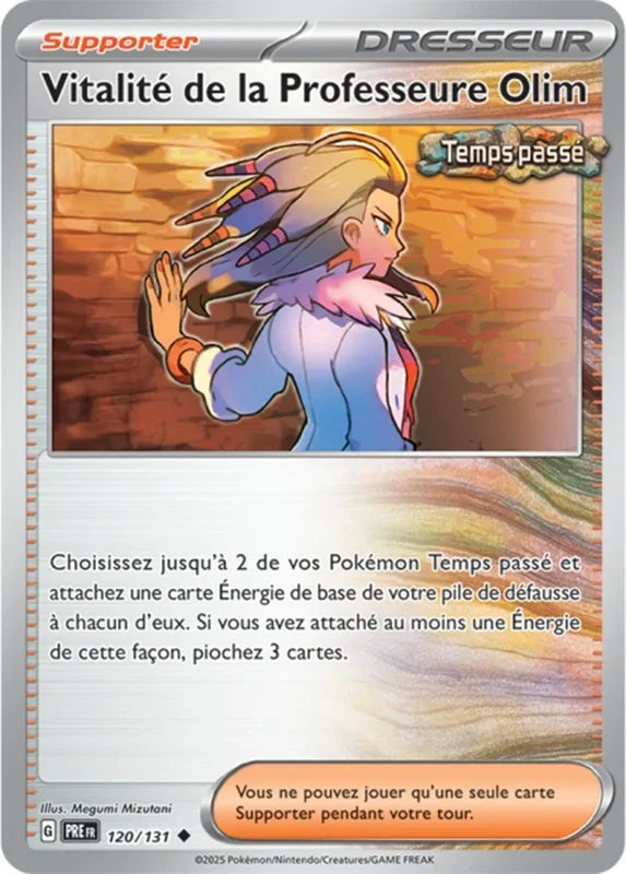 120 - Vitalité de la Professeure Olim