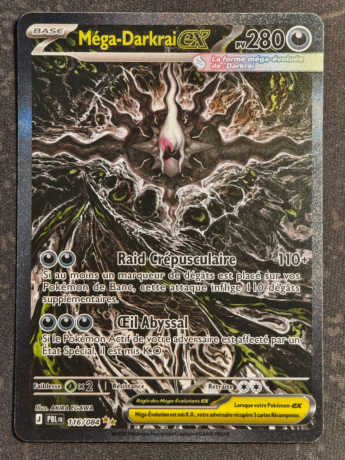 116 - Méga-Darkrai ex - PBL