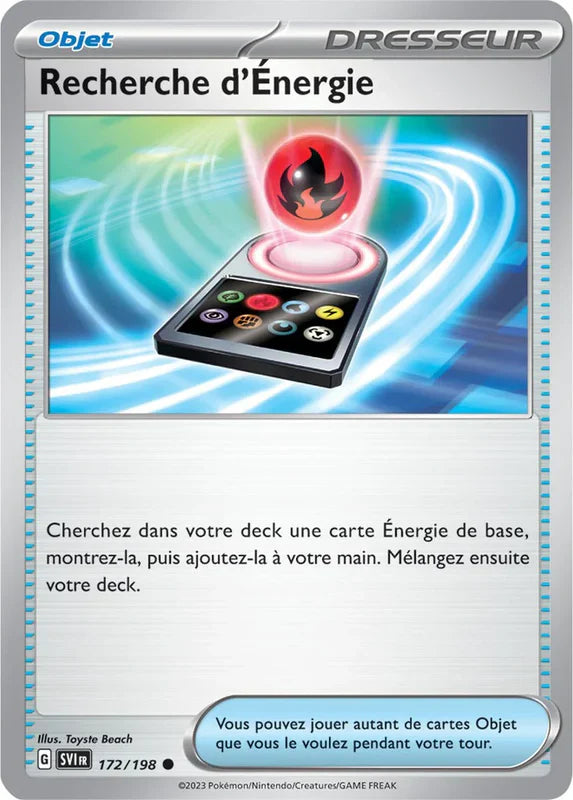 172 - Recherche d'Énergie