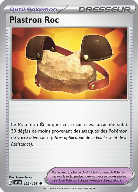 192 - Plastron Roc