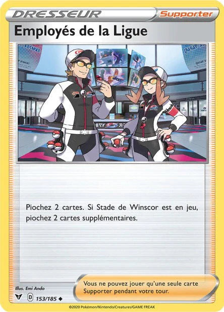 153 - Employes de la Ligue